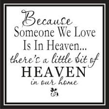 Because Someone We Love Letter Sticker Vinyl Memorial | Heavens ... via Relatably.com
