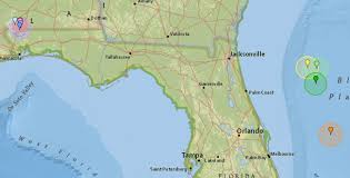 Earthquake in Florida? What free database, graphic map shows