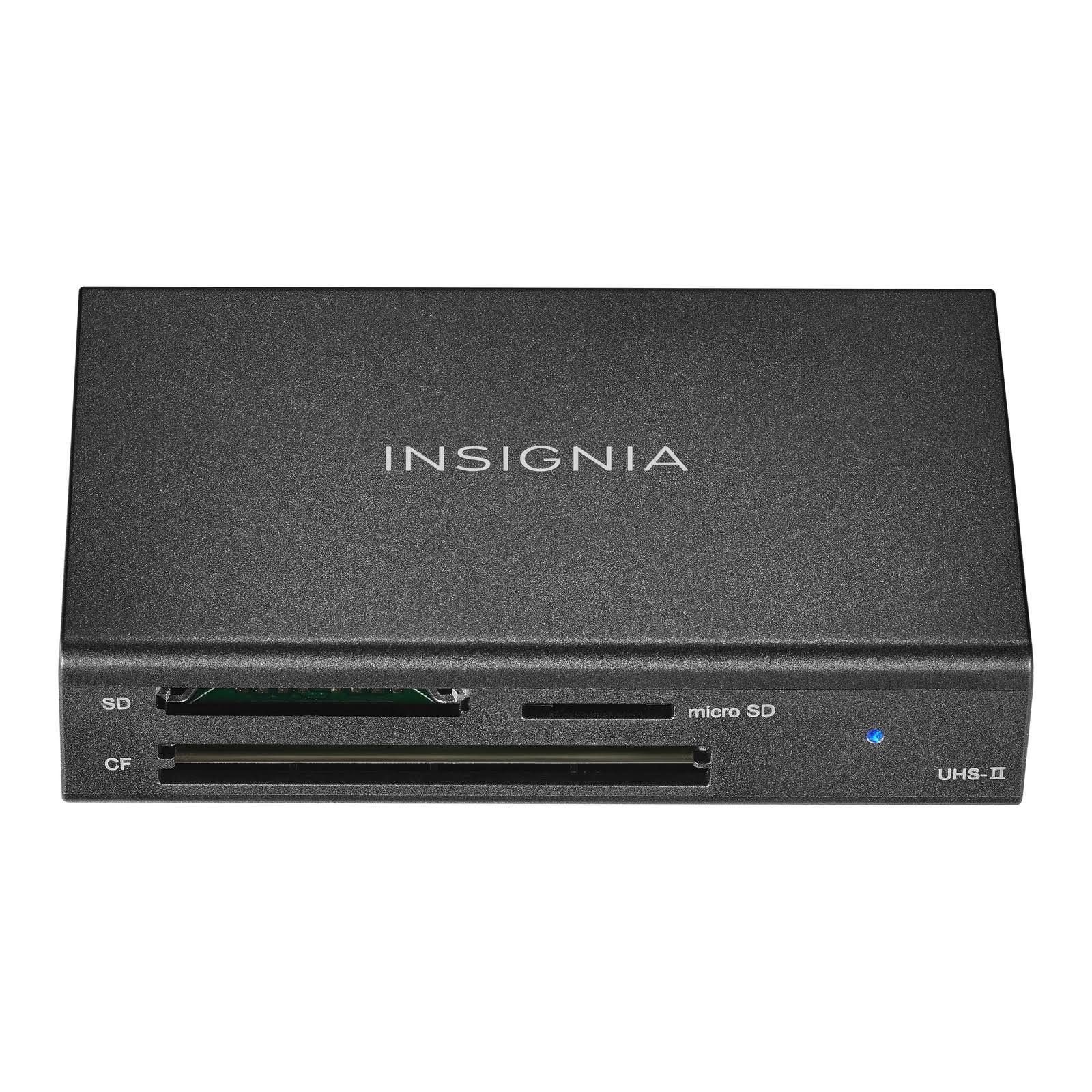 Insignia USB-C to SD, microSD and CompactFlash Memory Card Reader