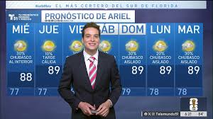 El tiempo en Miami y el sur de Florida