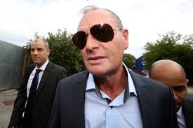 Paul Gascoigne was fined £1,000 today for a drunken assault on a railway security guard who tried to stop him falling on the tracks. - Paul-Gascoigne-2126118