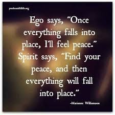 Ego vs. Spirit... Dig this quote it kinda flips things on there ... via Relatably.com