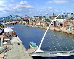 Imagen del Puente del Milenio de Gateshead