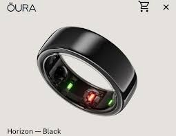 Black Horizon Oura Ring - $270 (22% Off Retail) - From Phoebe