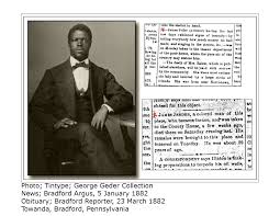<b>James Jeter</b>; my Great Grandfather. Bradford Argus; Thursday, January 5, 1882 - JamesJeterWObit