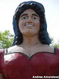 Paul Bunyan&#39;s Sweetheart Lucette. I just saw her last weekend -- she still looks great! Paul Jr., however, was nowhere to be found. - MNHAClucette_amundson3