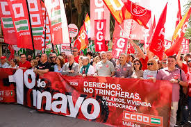Primero de Mayo: los sindicatos reivindican acceso a la vivienda y subida de sueldos del 4% al 7% hasta 2028
