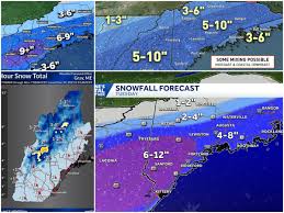 Maine School Closings: Heavy Snowfall Blankets State