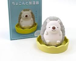 ハリネズミの形をした加湿器の画像