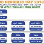 Reliance Republic offer: Recharge plans