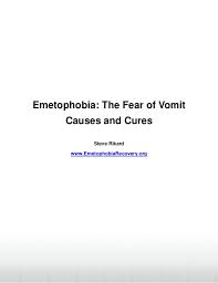 Fear of vomit causes and cures via Relatably.com