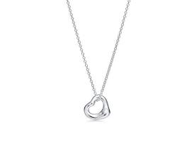 Tiffany & Co. open heart necklaceの画像