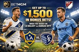 BetMGM MLS Promo: Get up to $1,500 in bonus bets when you wager on LA Galaxy vs. Kansas City