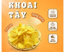 Hình ảnh về Khoai tây sấy rong biển giòn rụm