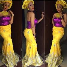 Image result for purple asoebi