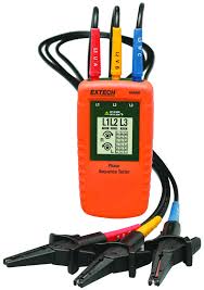 480400 EXTECH INSTRUMENTS, Phase Rotation Meter, 15Hz to ...