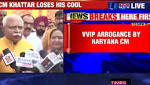 learn etiquettes first' Haryana Manohar