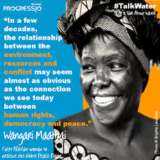 Top ten admired quotes by wangari maathai image English via Relatably.com