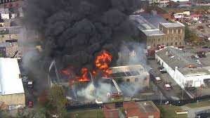 North Baltimore Fire: Homes Evacuated as Blaze Engulfs Commercial Building