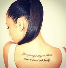 Family quote tattoo | Tattoos | Pinterest | Family Quote Tattoos ... via Relatably.com
