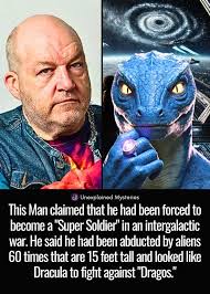 Man claims to be intergalactic war super soldier