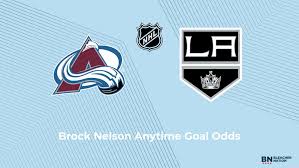 Brock Nelson and the Avalanche Face Off Against the Kings in NHL Playoffs
