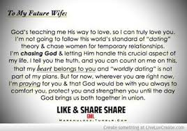 Future Wife on Pinterest | Future Husband Quotes, Things About ... via Relatably.com