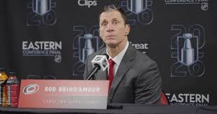Rod Brind'Amour drops a bomb to reporters on his goaltending plans for Game 4