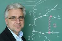 Der Freiburger Teilchenphysiker Stefan Dittmaier hält einen Vortrag über das ...