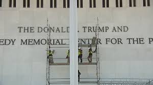 Watch Live: Scaffolding goes up at Kennedy Center as crews expected to remove Trump's name