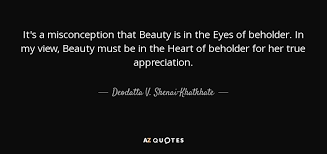 Deodatta V. Shenai-Khatkhate quote: It&#39;s a misconception that ... via Relatably.com