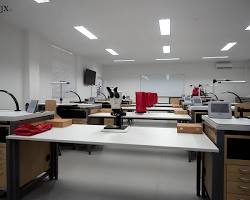 The interior of the Prince Horology watchmaking workshop in Phnom Penh