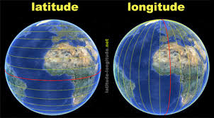 Image result for latitude and longitude
