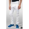 Calca saruel masculina jeans branca onde 