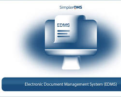 digital document management system office cloud storage technology tablet software, AI generated