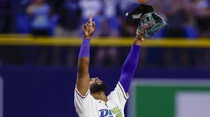 Rays sweep AL June awards, with Junior Caminero, Drew Rasmussen on top