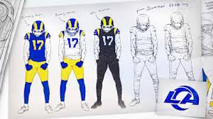 rams new uniforms
