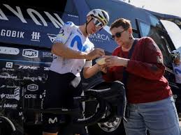 Pablo Castrillo, tercero en la etapa reina del Tour de Romandía tras Pogacar y Lipowitz