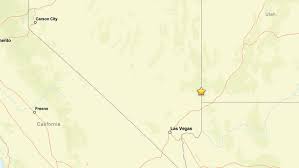 3.1 magnitude earthquake reported northeast of Las Vegas