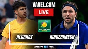 Alcaraz vs Rinderknech LIVE Score Updates: The Spanish team is ready (0-0)