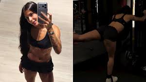 Ana Castela posa de top após treino e exibe resultado de rotina fitness: 'Vendo um posterior se formando'