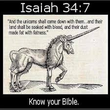 Unicorns in the King James Bible. Don&#39;t try to find this in the ... via Relatably.com