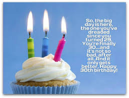 30th Birthday Wishes - Page 2 via Relatably.com