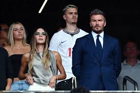 David Beckham spotted at England game after fans notice behaviour with Victoria