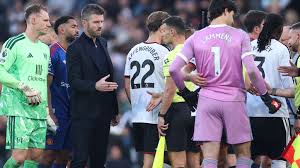 'He made three top saves' – Michael Carrick blames Bernd Leno heroics for Manchester United failing to beat Fulham