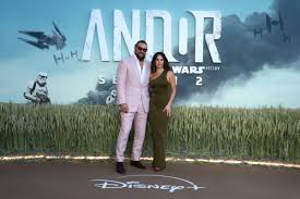 Jason Momoa and Girlfriend Adria Arjona Turn Heads at 'Star Wars' Sneak Peek