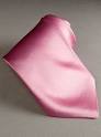 Pink silk ties