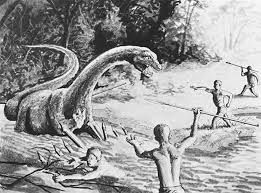 Image result for ivan t sanderson and the hippo dinosaur from africa