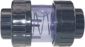 Plimat Check Valve PVC Clear 63 mm : Amazon.com.be ...