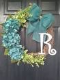 Hydrangea wreaths for front door Fujairah